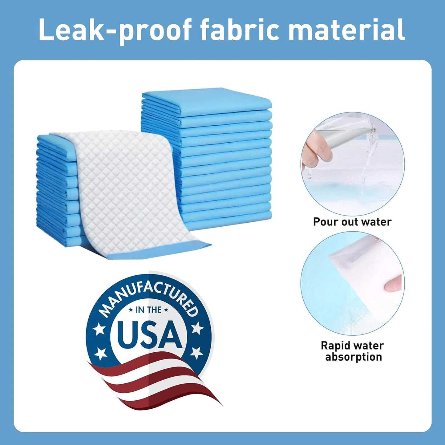 Goofypet 22" X 22" Premium Disposable Training Pee Pads
