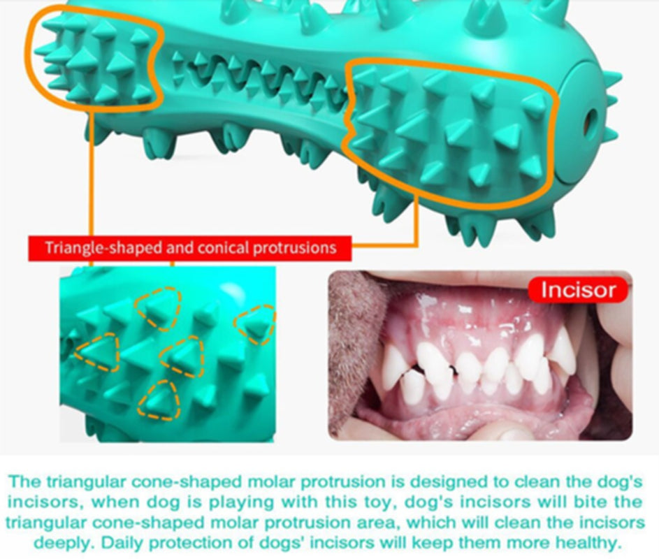 Dog Tooth Cleaning Toy – Interactive Dental Care for Small & Medium Dogs