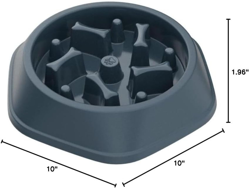 Slow Feeder Dog Bowl – Anti-Gulping, Non-Slip Design for Healthy Eating