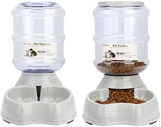 1-Gallon Automatic Dog Water Feeder – Gravity Dispenser for Hassle-Free Hydration