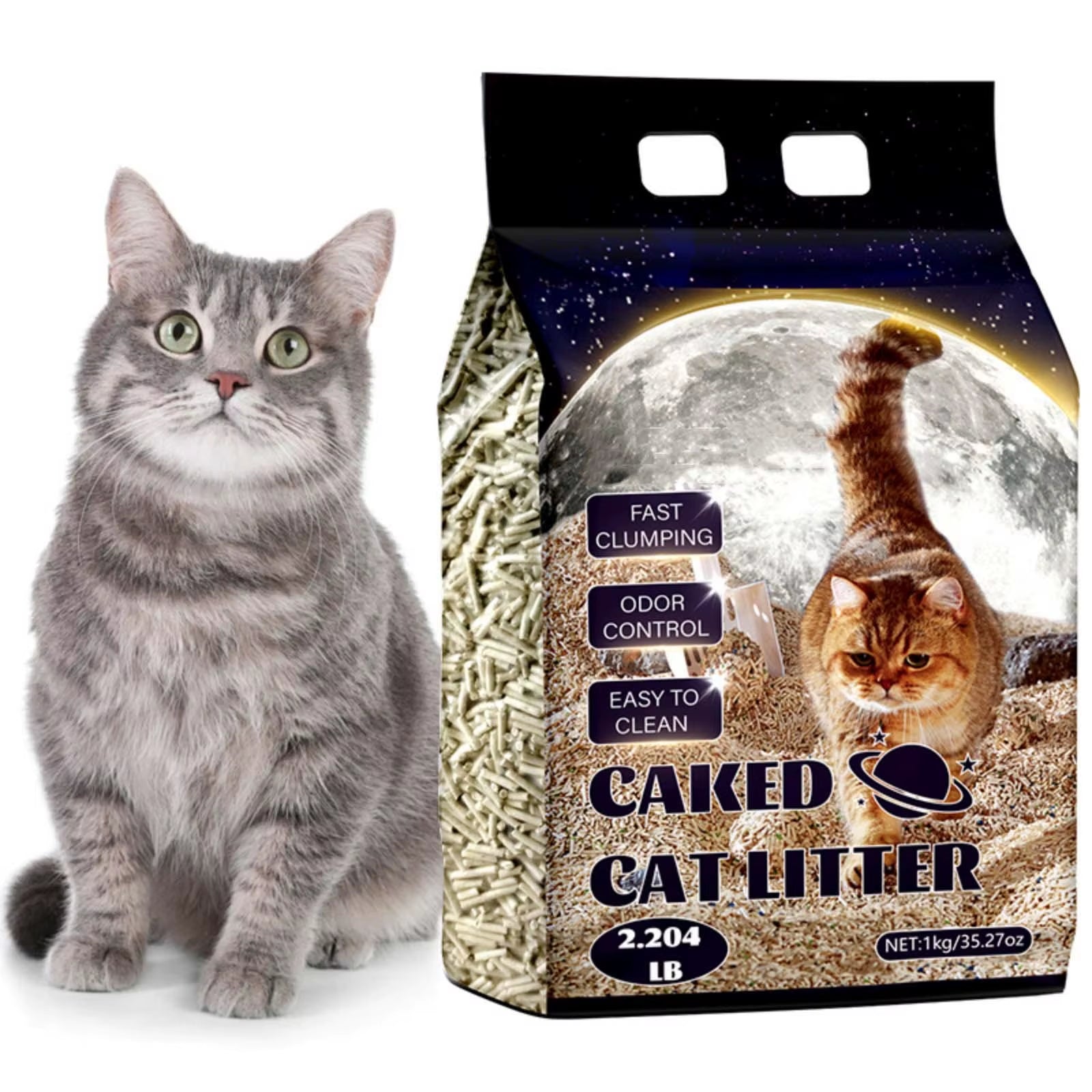Clumping Tofu Cat Litter – Low-Dust, Bio-Enzymatic Deodorizing Bentonite Formula for a Fresh & Clean Home