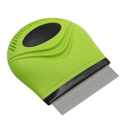 Handheld Flea & Tick Comb – Travel-Friendly Grooming Tool for Cats & Dogs