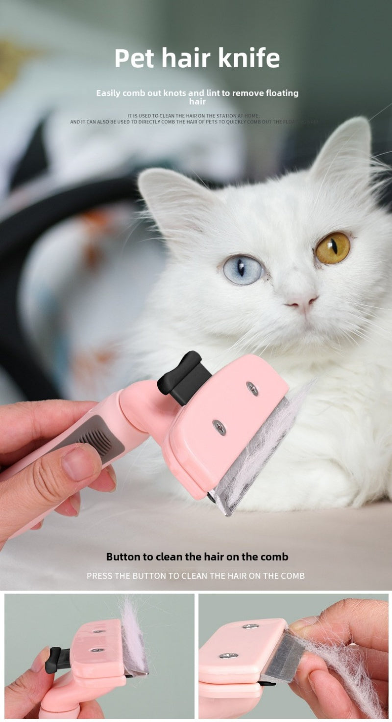 Cat & Dog Deshedding Hair Brush