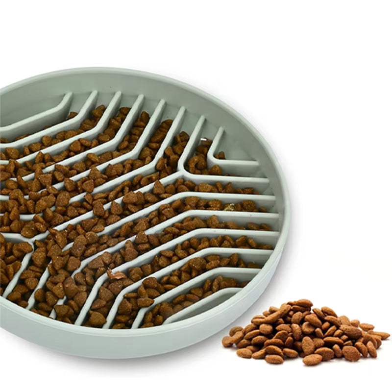 Silicone Pet Lick Mat – Slow Feeding Placemat for Dogs & Cats, Anxiety-Relief Licking Plate for Bath or Mealtime