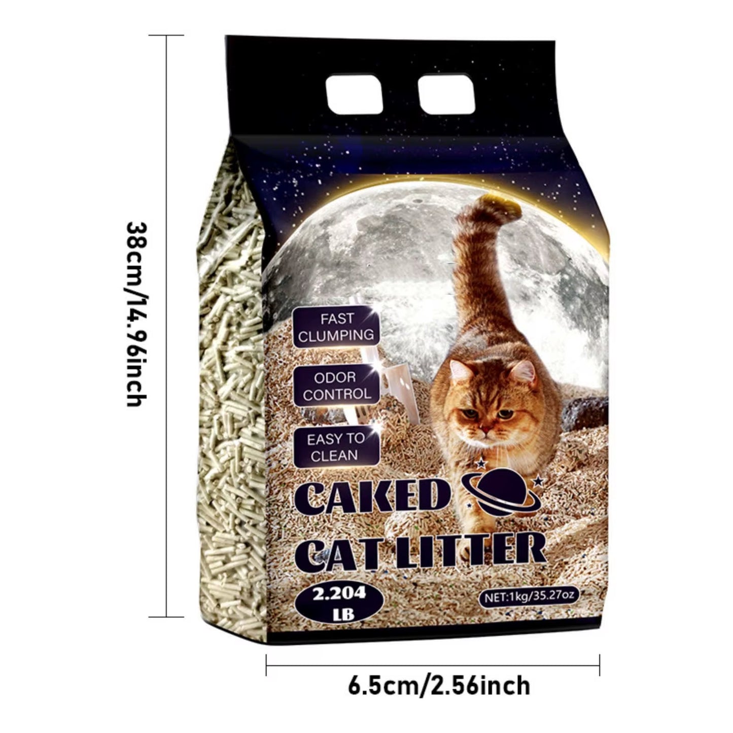 Clumping Tofu Cat Litter – Low-Dust, Bio-Enzymatic Deodorizing Bentonite Formula for a Fresh & Clean Home